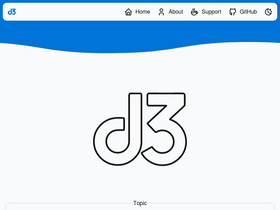 'd3ward.github.io' screenshot