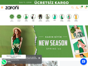 'zafoni.com' screenshot