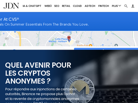 'journaldunet.com' screenshot