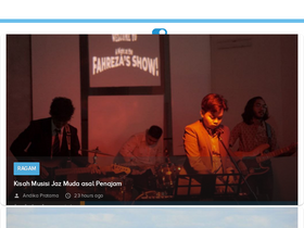 'kaltimkece.id' screenshot