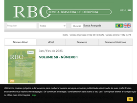 'rbo.org.br' screenshot