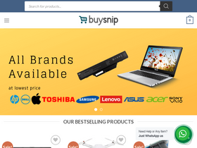 'buysnip.com' screenshot