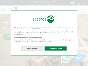 'doro.com' screenshot