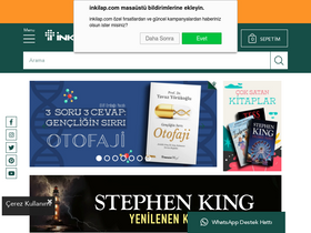'inkilap.com' screenshot