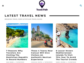 'traveloffpath.com' screenshot