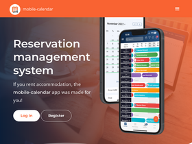 'mobile-calendar.com' screenshot