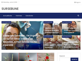 'sursebune.com' screenshot