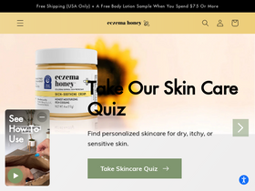 'eczemahoneyco.com' screenshot