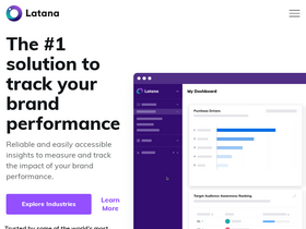 'latana.com' screenshot