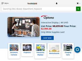'touchboards.com' screenshot