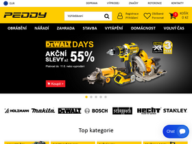 'peddy.cz' screenshot