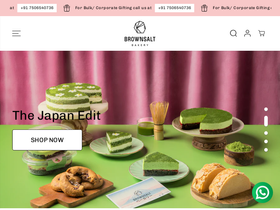 brownsaltbakery.com homepage screenshot