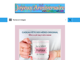 'anniversair.com' screenshot
