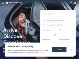 'welcomepickups.com' screenshot