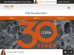 'eya.com' screenshot