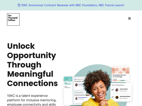 'tenthousandcoffees.com' screenshot