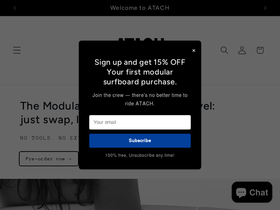 atach-surf.com homepage screenshot