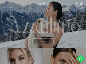 azzallure.com homepage screenshot