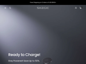 SKEGIC homepage screenshot