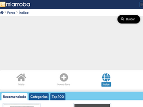 'mforos.mobi' screenshot