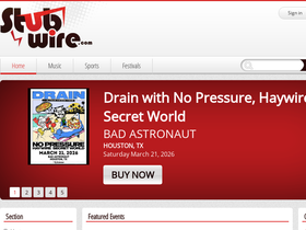 'stubwire.com' screenshot