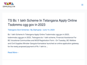 'diphupoly.in' screenshot