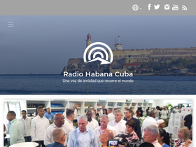 'radiohc.cu' screenshot