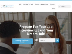 'megainterview.com' screenshot