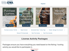 'gooutdoorsiowa.com' screenshot