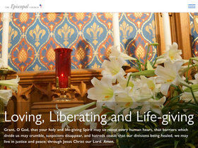 'episcopalchurch.org' screenshot