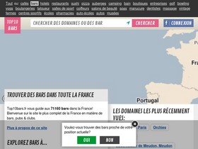 'top10bars.fr' screenshot