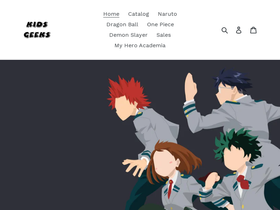kids-geeks.com homepage screenshot