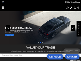'bmwofsouthatlanta.com' screenshot