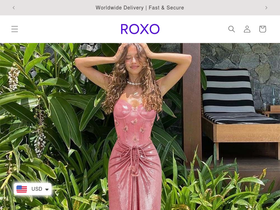 roxo.store homepage screenshot