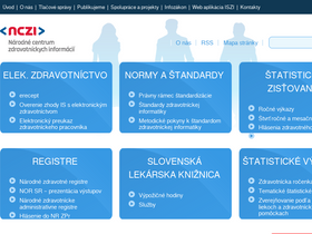 'nczisk.sk' screenshot