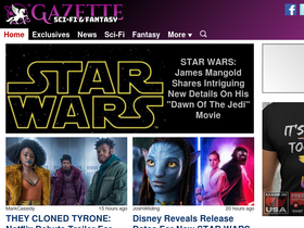 'sffgazette.com' screenshot