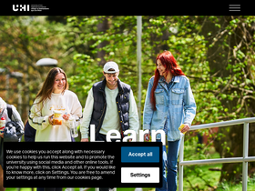 'perth.uhi.ac.uk' screenshot