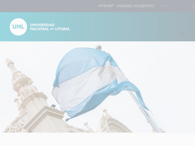 'unl.edu.ar' screenshot