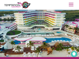 'temptation-cancun.com' screenshot
