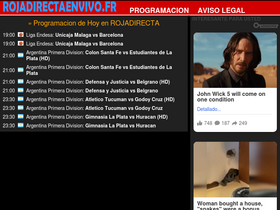 'rojadirectaenvivo.club' screenshot