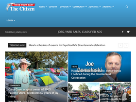 'thecitizen.com' screenshot