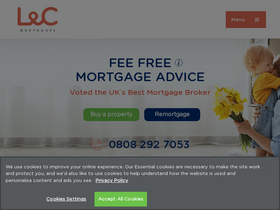'landc.co.uk' screenshot