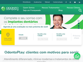 'odontocompany.com' screenshot