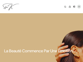 SKIN K website screenshot