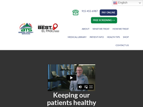 'bordertherapy.com' screenshot