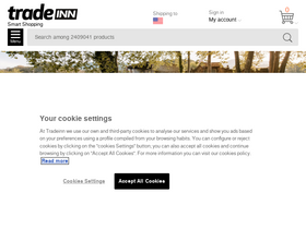 'tradeinn.com' screenshot