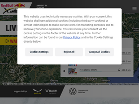 'redbullxalps.com' screenshot