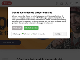 'altibox.dk' screenshot
