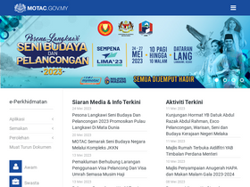 'motac.gov.my' screenshot