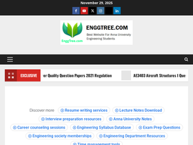 'enggtree.com' screenshot